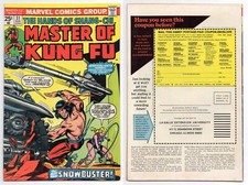 Master of Kung Fu #31 (FN/VF 7.0) 1º aplicativo PAVANE Shang-Chi (com MVS) 1975 Marvel comprar usado  Enviando para Brazil