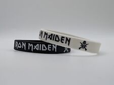 Rock Band Punk Muzyka Bransoletki Iron Maiden Heavy Metal Silikonowe paski Opaska na rękę, używany na sprzedaż  Wysyłka do Poland