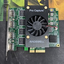 Placa de captura HD Magewell Pro Capture quad HDMI vídeo 4 canais (P/N: 11100) comprar usado Placa de captura HD Magewell Pro Capture quad HDMI vídeo 4 canais (P/N: 11100) comprar usado  Enviando para Brazil