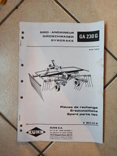 Livret piece kuhn d'occasion  Les Bordes