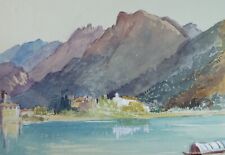 Original watercolour italian for sale  WIRRAL