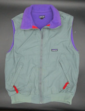 Colete Masculino Vintage Patagonia 28501 com Casca Synchilla Forrado de Lã Nylon Médio EUA, usado comprar usado  Enviando para Brazil