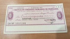 Miniassegno banca credito usato  Pieve Emanuele