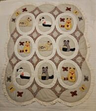 Cozy cat applique for sale  Colorado Springs