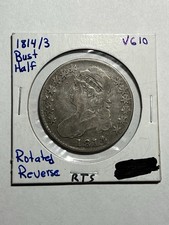 Usado, Busto com tampa 1814/3 meio dólar bom F+ melhor data 50C comprar usado  Enviando para Brazil