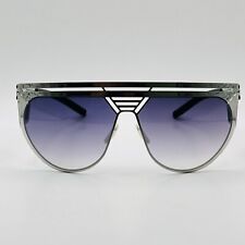 Óculos de sol IC Berlin feminino e masculino quadrado prata mod. Boombox X Novo comprar usado  Enviando para Brazil