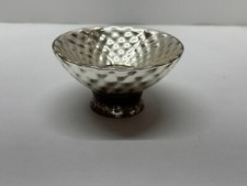 Usado, Abajur antigo prata mercúrio refletor sombra vidro acolchoado encaixe 2 1/4" comprar usado  Enviando para Brazil
