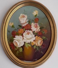 Vintage oval oil for sale  DONCASTER