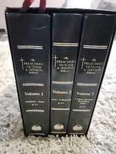 Preacher's Outline & Sermon Bible-KJV Hardcover Leadership 3 VOLUMES comprar usado  Enviando para Brazil