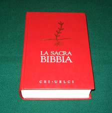 Sacra bibbia cei usato  Roma