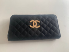 Geldbeutel chanel schwarz gebraucht kaufen  Mosbach