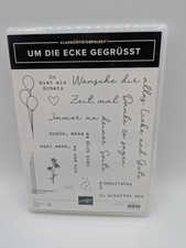 Stampin stempelset ecke gebraucht kaufen  Zellingen