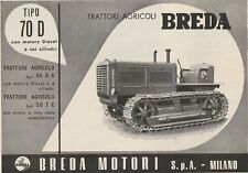 Pubblicita 1952 trattore usato  Biella