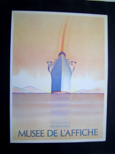 Musee affiche paquebot d'occasion  Toulon-