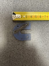 Emblema de motor vintage Cummins alumínio retrô metal colecionador caminhão comercial comprar usado Emblema de motor vintage Cummins alumínio retrô metal colecionador caminhão comercial comprar usado  Enviando para Brazil