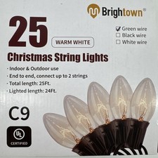 Christmas lights 25ct for sale  Dexter