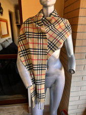 Sciarpa cashmere burberry usato  Latina