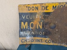 Ancienne plaque michelin d'occasion  Audincourt
