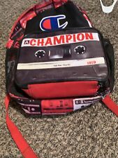 Combo de mochila e almoço Champion Youth Kids estampa cassete comprar usado  Enviando para Brazil