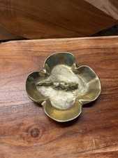 Bandeja de bugigangas Virginia Metal Crafters latão maciço corrida raposa assinada comprar usado  Enviando para Brazil
