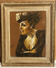 Tableau portrait femme d'occasion  Beauvais