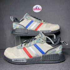 Tênis de corrida Adidas Rising Star X R1 G27939 couro cinza masculino - Tamanho 10, usado comprar usado  Enviando para Brazil
