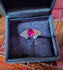 Anello rubino 4ct usato  Cascina
