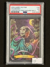 2004 Harry Potter Voldemort Chocolate Frog Wizard Series 2 PSA 5, usado comprar usado  Enviando para Brazil