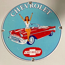 Chevrolet porcelain sign for sale  Eau Claire