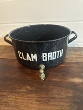Vintage enamel steam for sale  Bedford