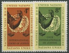 UNO New York 1961 Internationaler Gerichtshof Den Haag 94/95 postfrisch, usado comprar usado  Enviando para Brazil