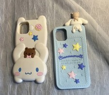 Usado, 2 CAPAS DE TELEFONE FOFAS CINNAMOROLL, PARA IPHONE 11 Pro Max, anime Sanrio azul e branco comprar usado  Enviando para Brazil