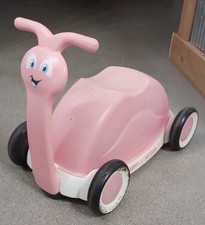 De colección Radio Flyer Push Pull & Ride Plástico Rosa Scooter 312P Montar RARO Usado segunda mano  Embacar hacia Mexico