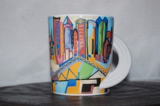 Kaffeebecher kaffeetasse city gebraucht kaufen  Lichtenfels