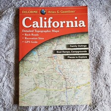 California delorme atlas for sale  Portola