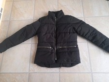 Womens black padded for sale  NORTHAMPTON