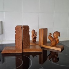 Buchstützen holz geschnitzt gebraucht kaufen  Hamm