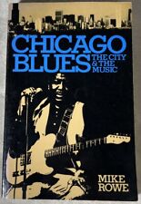 Chicago Blues City & Music Mike Rowe Vintage Paperback Book 1983 Da Capo Press comprar usado  Enviando para Brazil