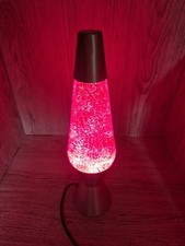 Glitter liquid lamp for sale  GRAYS