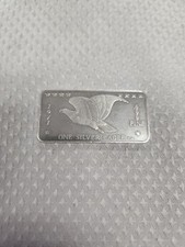 1971 WH Foster Inc. VINTAGE ONE SILVER EAGLE 1oz barra de prata, usado comprar usado  Enviando para Brazil