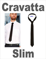 Cravatta liscia elegante usato  Biella