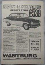 1964 wartburg 1000 for sale  DARWEN