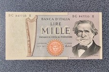 Banconota mille lire usato  Bagno a Ripoli