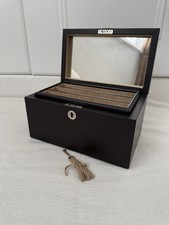 leather jewellery box for sale  LONDON