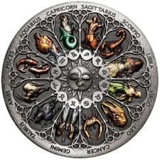 Moedas comemorativas colecionáveis emblema memorial alívio constelação 1 peça 12 comprar usado  Enviando para Brazil