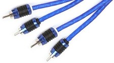 Cabo de áudio Stinger SI626 RCA interconexão 2 canais 6 pés 6000 Series estéreo comprar usado  Enviando para Brazil