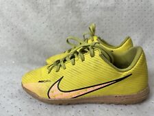 Tênis de futebol Nike Zoom Mercurial DJ5956–780 amarelo para área interna tamanho 3,5 Y, usado comprar usado  Enviando para Brazil