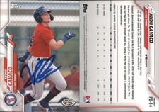 Usado, Keoni Cavaco 2020 Topps Pro Debut #PD-14 Wisconsin Timber Rattlers assinado ** comprar usado  Enviando para Brazil