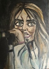 Używany, Obraz Olejny Na Płótnie Peter Tagtgren na sprzedaż  PL
