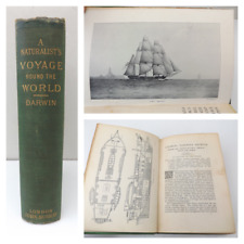 1901 Darwin A NATURALIST'S VOYAGE ROUND the WORLD H.M.S. BEAGLE John Murray comprar usado  Enviando para Brazil